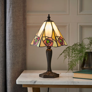 Tiffany Art Deco Style Small Table Lamp (0711ING64185)