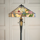 Tiffany Mackintosh Style Rose Floor Lamp (0711WIL64383)