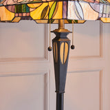 Tiffany Mackintosh Style Rose Floor Lamp (0711WIL64383)