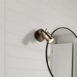 Bathroom Spotlight- Antique Brass IP44 (0483SAM6601AB)