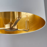 3 Light Pendant finished in brushed satin gold plate (0711HAR67667)