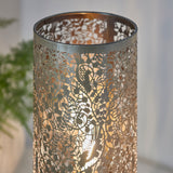 A Decorative table lamp which provides a pattern light effect when on (0711SEC70102)