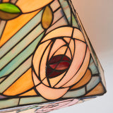 Tiffany Mackintosh Style Rose 2 Light Flush Fitting (0711WIL70698)