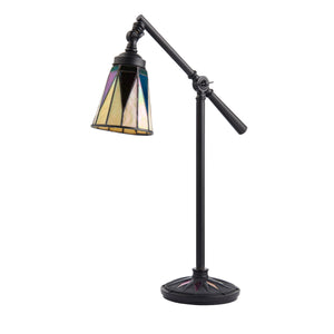 Task Table Lamp - Tiffany Style Shade (0711DAR74354)