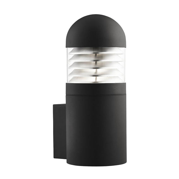 Outdoor Wall Light - Black with Polycarbonate Diffuser (0483BRO7899BK)