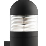 Outdoor Wall Light - Black with Polycarbonate Diffuser (0483BRO7899BK)