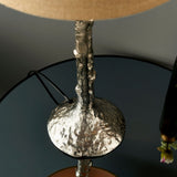 1 Light Table Lamp Solid Polished Aluminium (Base Only) (071193135)