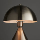 1 Light Table Lamp in Brushed Nickel Plate (0711NOV95469)