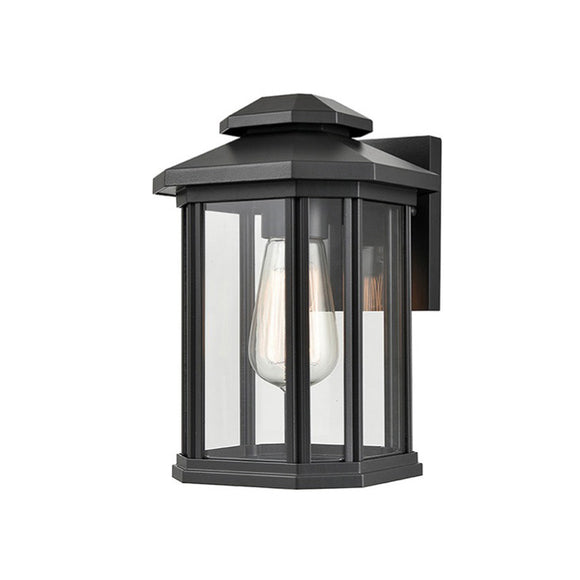 Exterior Wall Fitting in Charcoal - Lantern Style (0194EXT6642)