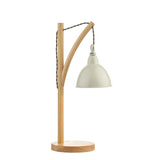 1 Light Table Lamp complete with Painted Shade (0183BLY4243)