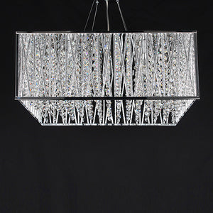 Crystal and Chrome 5 Light Hanging Pendant (0268MEL05CH)