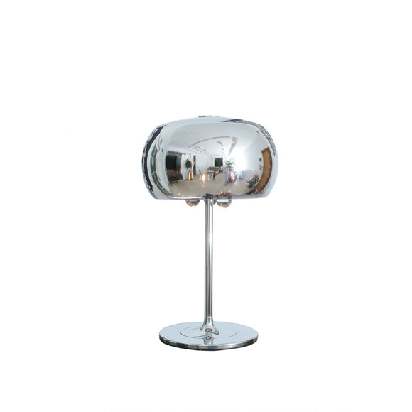 Crystal and Chrome Table Lamp (0268DENCFH60609103TLCH)