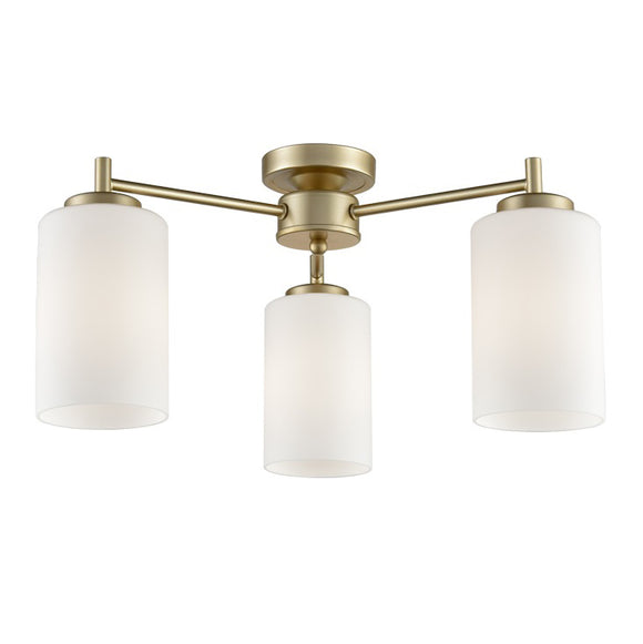 3 Light Fitting (Down) - Matt Gold Finish (0194DEC23873)