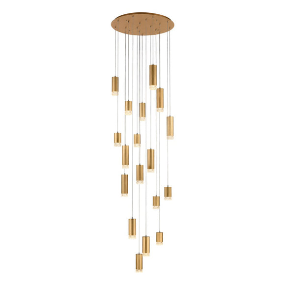 18 Light Spreader in Satin Gold (0194CORFL241518)