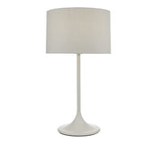 Modern  / Retro Grey Table lamp complete with Grey Shade (0183FUN4239)