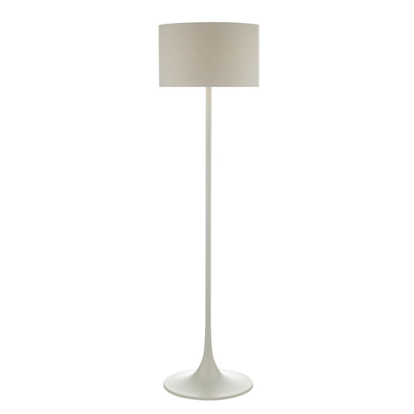 Modern  / Retro Grey Floor lamp complete with Grey Shade (0183FUN4939)