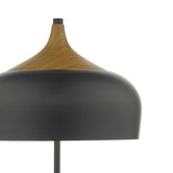 2 Light table lamp Wood Black (0183GAU4222)