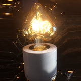 Grey Velvet Table Lamp with Gold Finish (1542JUD1011)