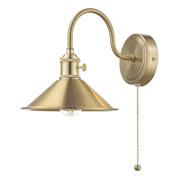 Wall Light Brass with Brass Shade (0183HAD074001)