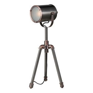 Task Table Lamp Antique Silver and Copper (0183JAK4021)