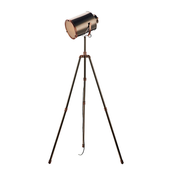 Task Floor Lamp Antique Silver And Copper (0183JAK4921)