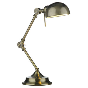 1 Light Task Lamp in Antique Brass (0183RAN4075)