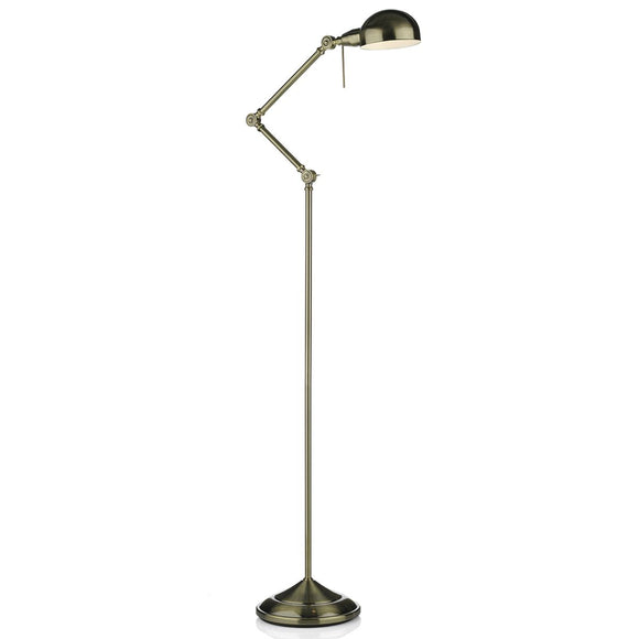 1 Light Floor Task Lamp in Antique Brass (0183RAN4975)