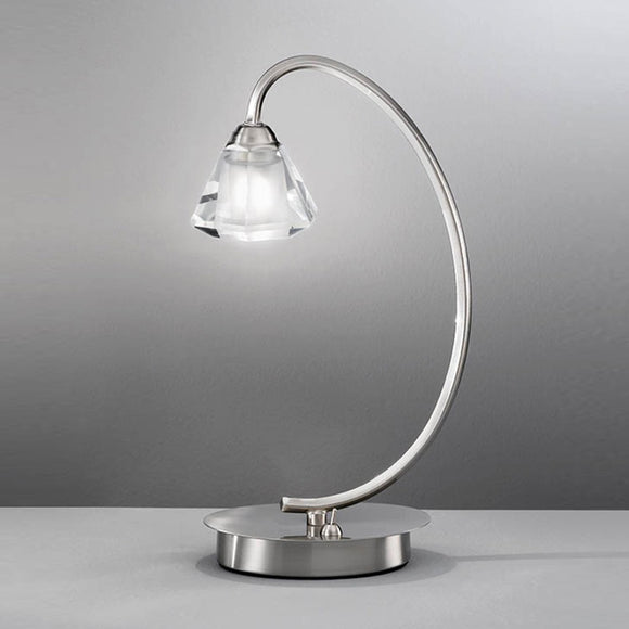 Table Lamp in Satin Nickel (0194TWITL971)