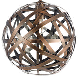 1 Light Pendant Antique Copper Ball (0183VOY0164)
