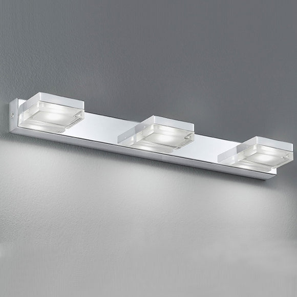3 Light LED Bathroom Wall Bracket - Chrome IP44 (0194WB049)