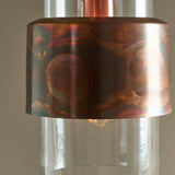 Yannic Copper Finished 1 Light Pendant (0711PAT90603)