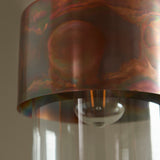 Yannic Copper Finished 1 Light Pendant (0711PAT90603)