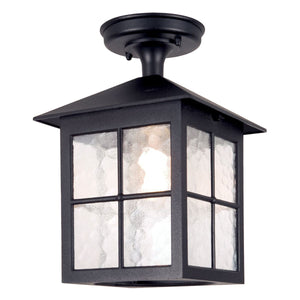 Traditional Outdoor Porch lantern  - Black  (0178WINBL18A)