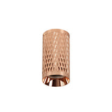 11cm Surface Mounted Ceiling Light in Rose Gold/Acrylic Ring  (BUSTER168)