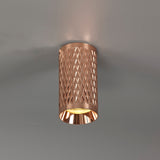 11cm Surface Mounted Ceiling Light in Rose Gold (BUSTER116D)