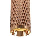 20cm Surface Mounted Ceiling Light in Rose Gold (BUSTER117C)