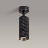 Adjustable Surface Mounted Ceiling/Wall Spot Light in Sand Black (BUSTER120B)