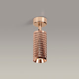 Adjustable Surface Mounted Ceiling/Wall Spot Light in Rose Gold (BUSTER120D)
