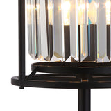 1 Light Table Lamp in Satin Black with Clear Crystals (1230CHA79L)