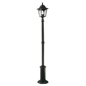 1 light Traditional Outdoor Post  - 180cm - Black  (0178CHACP6)