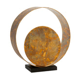 Table Lamp in Gold Patina finish & dark bronze painted metal work (0711PAT92944)