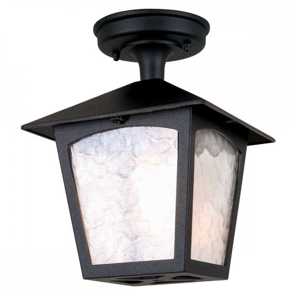 Traditional Outdoor Porch lantern  - Black  (0178YORBL6A)