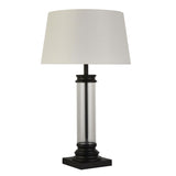 Elegant Table lamp in Matt Black with Shade (0483COLTLBK)
