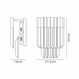 3 Light Wall Light in Polished Nickel finish with Cognac Sculpted Glass (1230GEN67F)