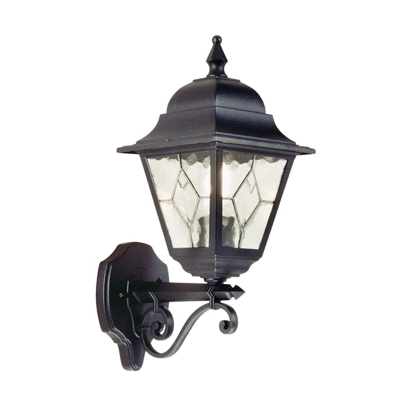 Traditional outdoor upward lantern  - Black (0178NORNR1)