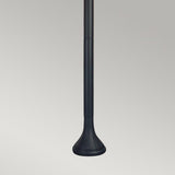 Traditional outdoor medium post - 1m height - Black (0178NORNR4)