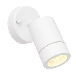 Adjustable 1 light wall light - IP44 -  Gloss White (1419PAL75443)