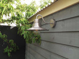 1 Light Outdoor Wall Lantern Downward - Antique Nickel - IP44 (0178SHEAN)