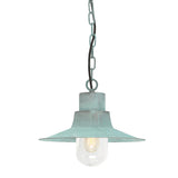 1 Light Chain Lantern - Verdigris - IP44 (0178SHECHV)