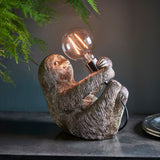 Sloth silver gold table lamp (0711ANI95079)